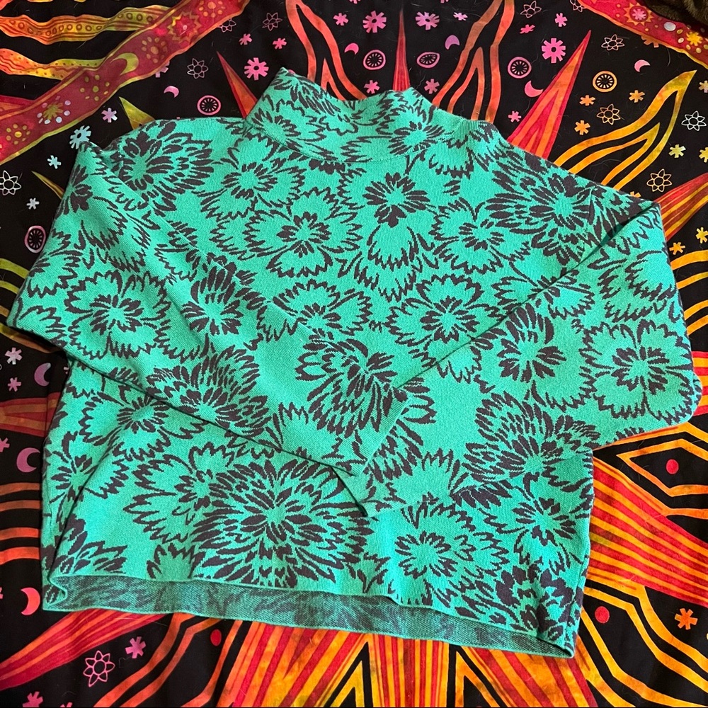 🧚‍♀️Funky Anthropologie Sweater🧚‍♀️
